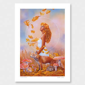 Fine Art Prints: Autumn Goddess