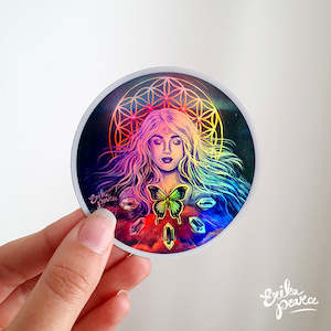 Stickers: Holographic Sophia Sticker