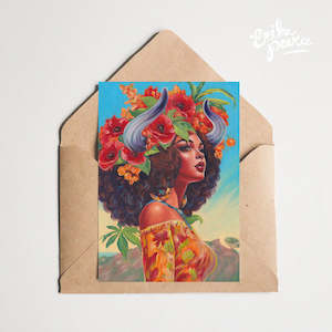 Zodiac - Taurus Greeting Card