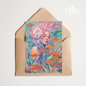 Greeting Cards: Zodiac - Pisces Greeting Card