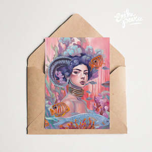 Greeting Cards: Zodiac - Capricorn Greeting Card