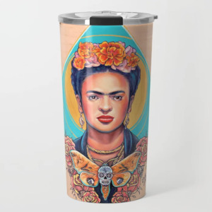 2 Travel Mugs: Frida Travel Mug