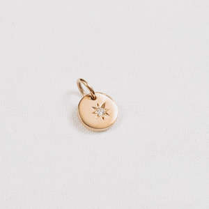 Necklaces: Star Set Disc