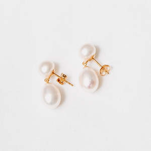 Earrings: Rosa Pearl Drops