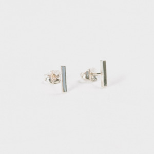 Earrings: Bar Stud