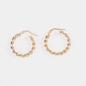 Statement Pieces: Large Twisted Hoops