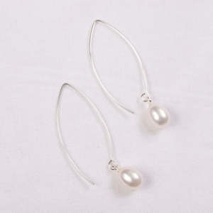 Sale: Long Hook Drop Pearls
