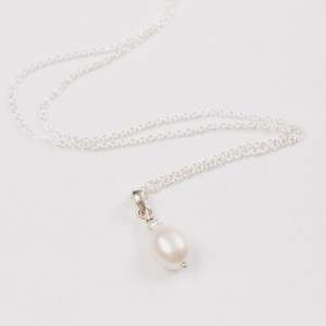 Double Pearl Pendant