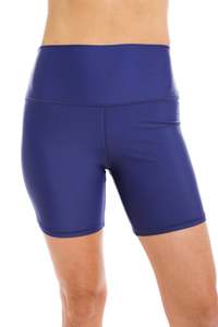 Mastectomy Swimwear: TOGS Swim Short (Long) - Blue