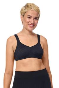 Amoena Bras: Amoena Tiana Wire Free Mastectomy Bra - Black