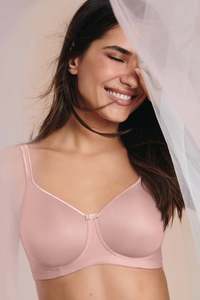Anita Bras: Anita Tonya Padded Wire Free Mastectomy Bra - Rosewood