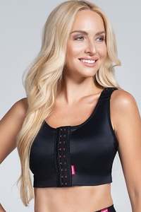 Lipoelastic PI Perfect Post Surgery Bra - Black