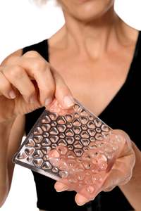 Mastectomy Clothing Accessories: Amoena Lymph Flow Pressure Pads - Small