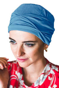 Turbans: Carebell Mar Turban - Sky Blue
