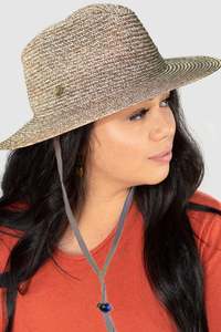 Cancer Council Aquhatic Unisex Fedora - Brown