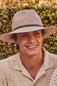 Cancer Council Darby Fedora Unisex - Wheat
