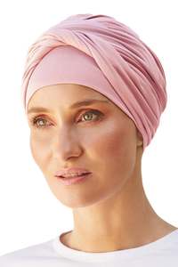 Christine Shakti Hair Loss Turban - Rose Melange