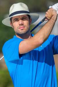 Evoke: Evoke Phoenix Unisex Golf Panamate - Ivory