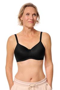 Amoena Mara Padded Mastectomy Bra - Black