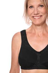 Amoena Leslie Soft Bra - Black