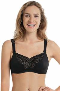 Anita Havanna Wire Free Mastectomy Bra - Black
