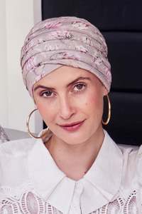 Products: Christine Yoga Turban - Protea Love