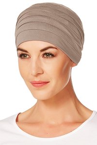 Turbans: Christine Yoga Turban - Taupe