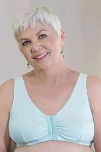ABC Leisure Front Fastening Mastectomy Bra - Mint