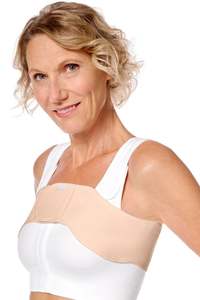 Bras Underwear: Amoena Anatomical Compression Belt - Blush