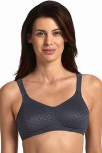 Greys: Anita Lisa Wire Free Mastectomy Bra - Anthracite