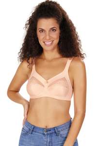 Amoena Isadora Wire Free Mastectomy Bra - Blush