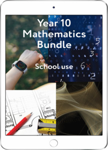 Year 10 Mathematics Bundle - School Use