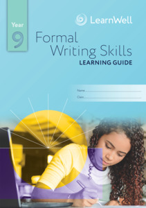 All English Titles: Year 9 Formal Writing Skills Learning Guide
