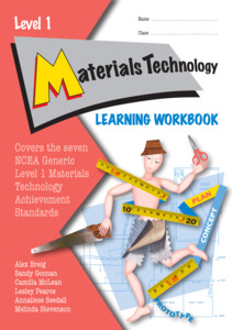 All Technology Titles: Level 1 Materials Technology Learning Workbook