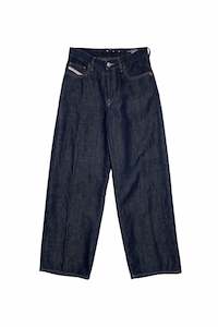 Diesel Jeans Fayza Sneakers Nz: DIESEL WIDEE HIGH WAIST - DARK DENIM