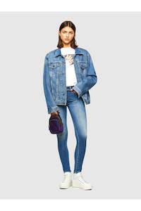 Diesel Jeans Fayza Sneakers Nz: DIESEL SLANDY TROUSERS - LIGHT BLUE