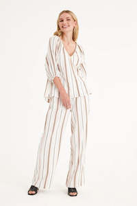 Summery Copenhagen Casual Womens Clothing: SUMMERY COPENHAGEN BELLA BLOUSE - WHISPER WHITE