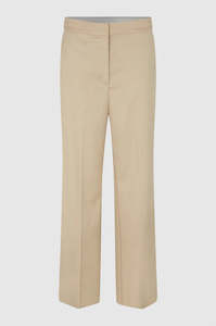 Second Female: SECOND FEMALE KALEEM STRAIGHT TROUSERS - OXFORD TAN