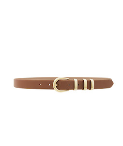 B Low The Belt 1: B-LOW THE BELT KAD - BEIGE/GOLD