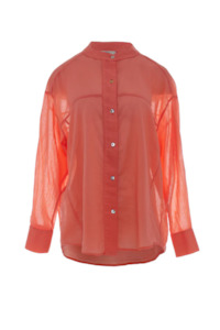 Devotion Twins: DEVOTION TWINS DENNISE SHIRT  - CORAL