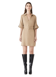 Esmaee Phoenix Dress Songbird - Tan