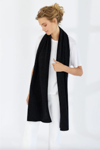 Mia Fratino: Mia Fratino Pure Cashmere Scarf - French Navy
