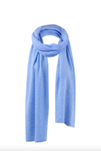 Mia Fratino Pure Cashmere Scarf - Cornflower