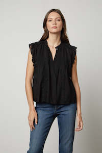 Velvet By Graham Spencer: Velvet By Graham & Spencer Liana Top - Black