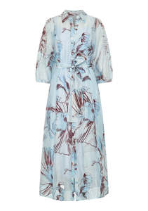 Morrison Mae Shirt Dress - Sky