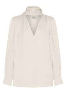 Morrison: Morrison Lena V-Neck Top - Nougat