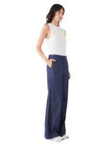 Esmaee Revival Denim Pant - Dark Blue Denim