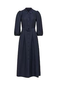 Cable Manly Dress - Navy