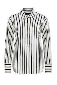 Cable Lina Stripe Shirt - Navy Stripe