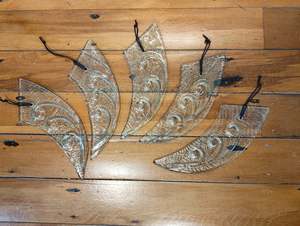 Garage Sale Spearhead wall hanging